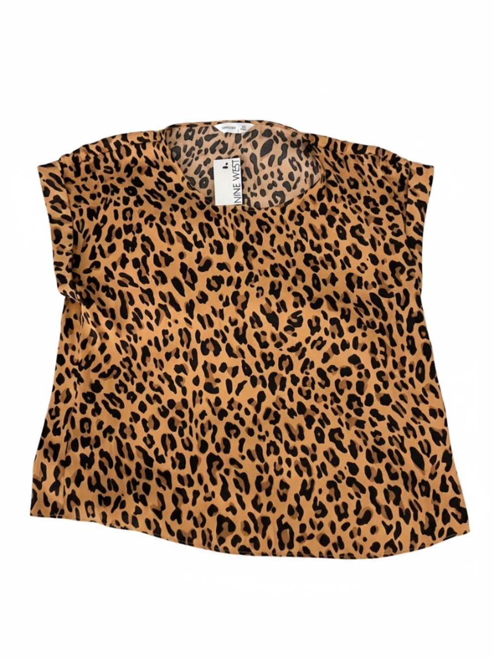 NWT 9 West leopard blouse. XXL - Picture 1 of 1